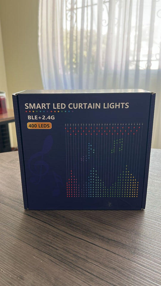 CORTINA INTELIGENTE 3D LED