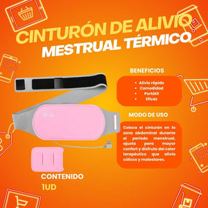 CINTURON DE ALIVIO MESTRUAL TERMICO