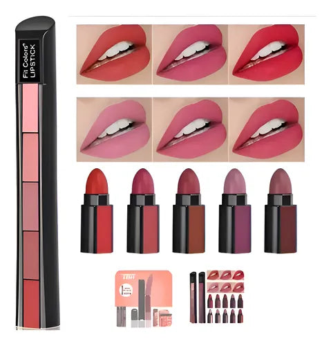 LABIAL EN BARRA 5 EN 1