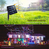LUCES DE NAVIDAD CON PANEL SOLAR 20 METROS