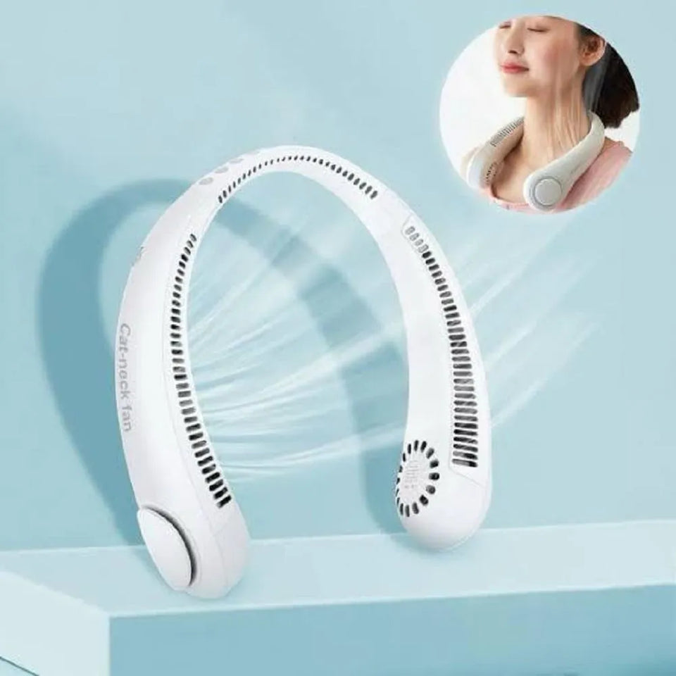 VENTILADOR DE CUELLO PORTATIL RECARGABLE