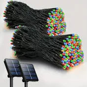 LUCES DE NAVIDAD CON PANEL SOLAR 20 METROS